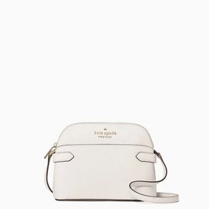 Kaye Spade Staci Dome Crossbody - White, NWT